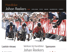 Tablet Screenshot of johanreekers.nl